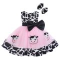 Infant Baby Girls Sleeveless Birthday Party Dress Cake Smash Layered Tulle Tutu With Headband Wedding Flower Girl Dress. 
