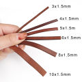 2 Meters Genuine Leather Cord 1.5-10mm Round/Flat Strand Cow Leather Rope Fit Necklace Bracelets DIY Jewelry. 
