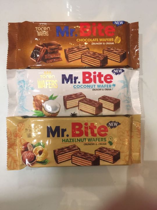 Toren%20Mr.Bite%20Chocolate,Coconut,Hazelnut%20Crunchy%20Cream%20Wafers%20Comb%20x%203Pcs%20-%20Image%206