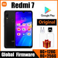 Xiaomi Redmi 7 with 4GB RAM 64GB ROM Sealed Pack 6.26 Inch Display Android Smartphone with Free tempered glass, Back cover, EU Adapter and Charger with Cable. 