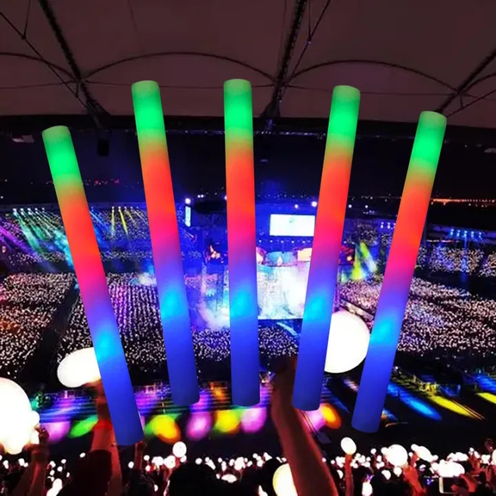 1Pc%20Concert%20Party%20Atmosphere%20Colorful%20Foam%20Light%20Stick%20LED%20Color%20Luminous%20Sponge%20Light%20Stick%20Wedding%20Birthday%20Decoration%20Supplies%20-%20Image%202