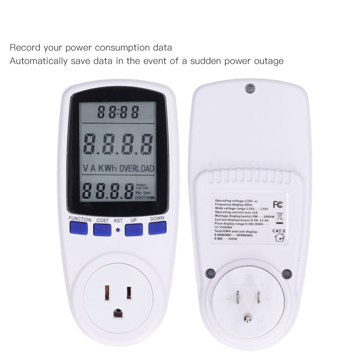 Power%20Meter%20Plug%20Energy%20Monitor,%20Visible%20Data%20Power%20Meter%20Plug%20120V%20with%20Backlight%20for%20Home%20-%20Image%202