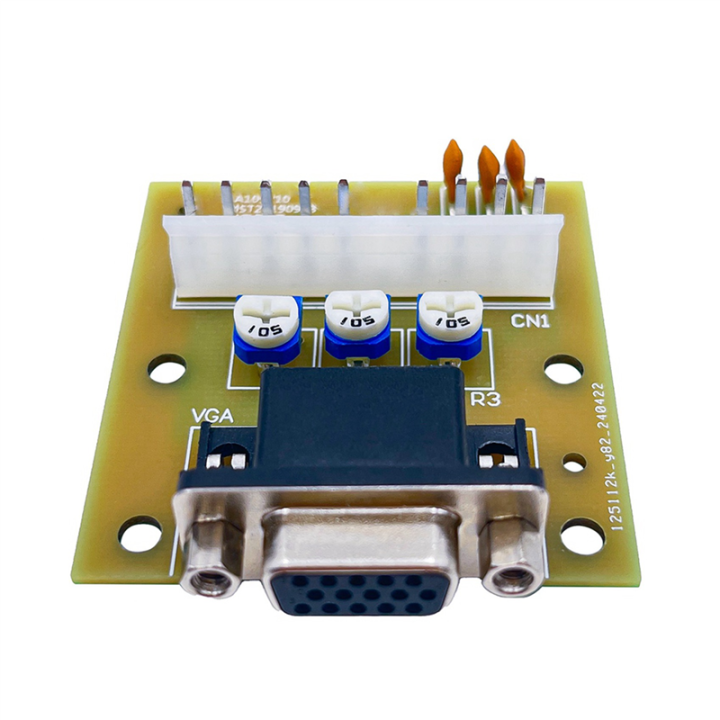 2X CGA to VGA or VGA to CGA Adapter CGA/VGA VGA/CGA Arcade Monitor ...