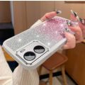For Vivo Y17s Back Cover Luxury Shiny Bling Gradient Glitter Phone Cases Full Camera Lens Protector Soft Silicone Shockproof Case Pouch Girls. 