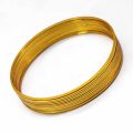 12 Piece Gold plated Bangal Classic Round Single plain Bangle 1mm Thin Very Nice Bangel Wire Charm Bangles for Women Jewelry Gift. 