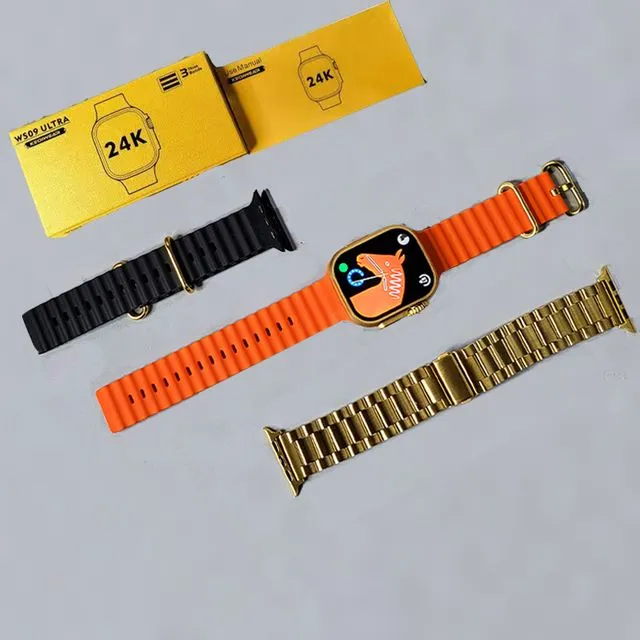24K%20Watch%208%20Smartwatch%20WS09%20ULTRA%20Luxury%20Metal%20Strap%20NFC%20Waterproof%20Wrist%20Clock%20Ws09%20ultra%2049mm%20Gold%20Business%20Men%20Smart%20Watch%20-%20Image%204