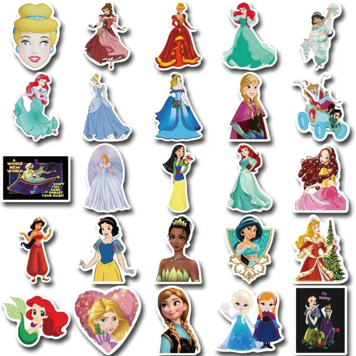 20/40pcs%20Princess%20Stickers%20Disney%20Princess%20Fairy%20Stickers%20for%20Laptop%20Scrapbook%20Journal%20Kids%20Girls%20Boys%20Stickers%20-%20Image%207