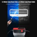 2500W Portable Handheld Steam Cleaner High Temperature Pressurized Steam Cleaning Machine with Brush Heads for Kitchen Furniture Bathroom Car. 