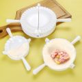 3Pcs 7CM/8CM/10CM Kitchen Dumpling Molds Plastic Dough Press Dumpling Pie Ravioli Mould Chinese Food Jiaozi Cooking Pastry Maker. 