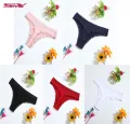 SMY 5PCS New Lace Trim Ladies Panties Soft Breathable Ladies Thong. 