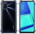 Torofy Clear Soft TPU Case for OPPO A52 Shockproof AntiShock Bumper with Transparent Hard Edges. 