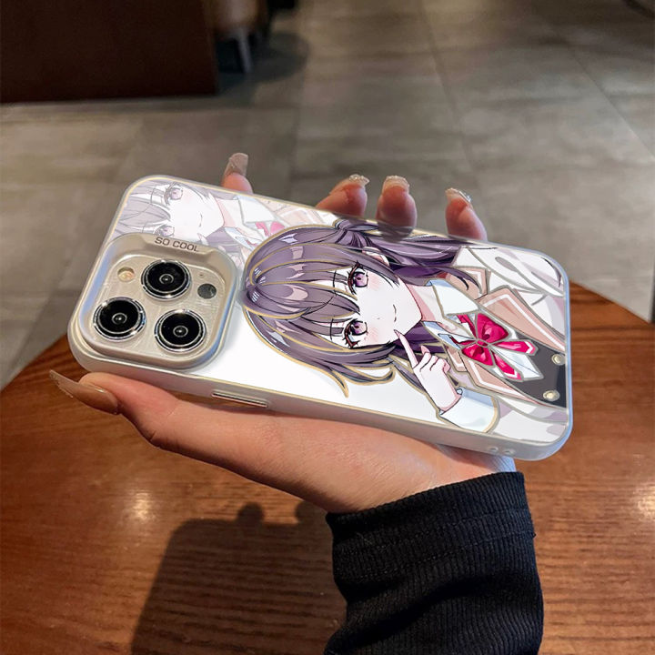 Kawaii Anime Girl Alya Phone Case For IPhone 16 15 14 13 12 11 Pro Max X XR XAX 8 7 Plus Candy Matte Shockproof Back Cover