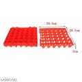 Plastic Egg Trays for Storage with 30 Eggs Holder, for Refrigerator, IncubatorPoultry Egg Tray (28 x 28 x 5) cms. 