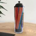 Drinking Straw Holder Drinking Straw Organizer Container for Restaurant. 