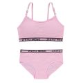 Girls Training Bras Panties Kids Cotton Underwear Sets Teens Students Bra Vest and Panties Wireless Girls Sports Bra 8-16Y. 