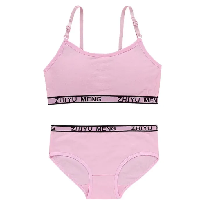 Girls%20Training%20Bras%20Panties%20Kids%20Cotton%20Underwear%20Sets%20Teens%20Students%20Bra%20Vest%20and%20Panties%20Wireless%20Girls%20Sports%20Bra%208-16Y%20-%20Image%207