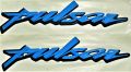Bajaj Pulsar 220f/180/150/135 Coloured 3D Monogram Emblem Badge. 
