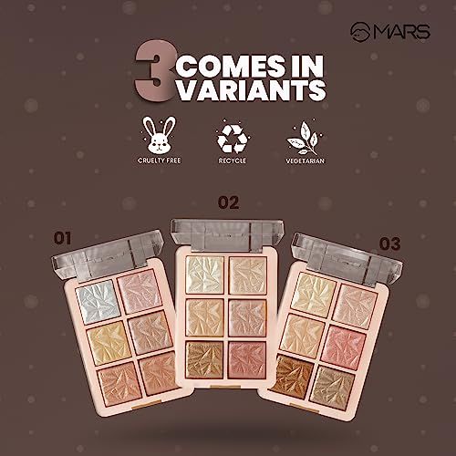 MARS%20Glowzilla%206%20Colour%20Highlighter%20Palette%20%7C%20Ultra%20Blendable%20&%20Long%20Lasting%20%7C%20Blinding%20Glow%20(12.0gm)%20(Shade-03)%20(FROM%20INDIA%20SAB)%20-%20Image%203