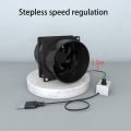 USB Adjustable Speed Solder Smoke Absorber ESD Fume Extractor Fan Pipe Duct Exhuast Fan with 1M Pipe Tub Ventilation Fan. 