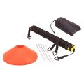 Football Speed Agility Ladder Soccer Training Kit with Resistance Parachute Bags for Easy Safety Exercise Accessories. 