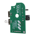 Pre-Soldered for Sega Game Gear GG All Edition Replace Power Supply on Off Board IC Capacitors Power Board Game Console Power Board. 
