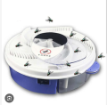 High-Performance Automatic Rotating Electric Fly Trap with USB Plug, Insect Killer and Mosquito Repellent for Home, Office, Kitchen, and Garden. 