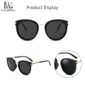 LouisWill Newest Unisex Polarized Sunglasses Anti UV Lens Retro Eyewear Accessories Sun Summer Eye Glasses for Men/Women with A Free Sunglass Bag. 