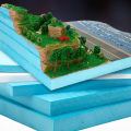 Blue Foam Board Diy Model Material Diorama Base Foam Bricks Sheet Crafts Sand Table Miniature Scenery Building Kit 30x20x5/2cm. 