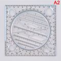 Ellipse Angle Geometric Drawing Template Circle Maker Drawing Ruler Multifunctional Drawing Ruler. 