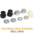 E-Bike Electric Bicycle Hub Motor Axle Lock Nut /Lock Washer /Spacer /Nut Cover with 12mm Shaft. 