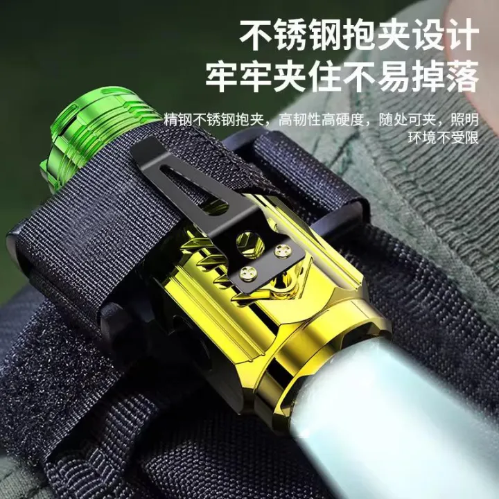 Portable%20Small%20Outdoor%20Multifunctional%20Camping%20Mini%20LED%20Torch%20Light%20Tactical%20USB%20Rechargeable%20Flashlight%20Touch%20Light%20Led%20Flashlight%20Torch%20Three%20Eyed%20Monsters%20Mini%20Flash%20Light%20-%20Image%203