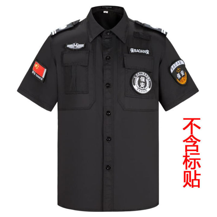 Security%20Uniforms%20Summer%20Short%20Sleeve%20Summer%20Long-Sleeve%20Security%20Uniform%20Suit%20Baby%20Boy%20and%20Girl%20Summer%20Black%20Security%20Work%20Clothes%20Summer%20Wear%20-%20Image%209