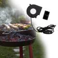 BBQ Blower Fan USB 5V Small Multi Used Lightweight for Camping Cooking Air Pump Tools. 