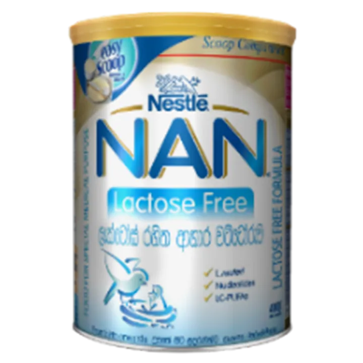 Nestle NAN Lactose Free From birth onwards - Food for Special Medical Purpose, 400g Tin