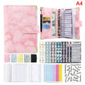 A6 Cash Envelopes Binder Wallet,PU Budget Planner Notebook for Cash Budgeting,Envelope Wallet,Savings Money Binder Fugar. 