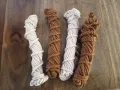 ST 1P'cs Double Twisted Macrame Cord 3mm, Soft Unstained Cotton Rope DIY Craft Cotton Cord for Plant Hangers Knitting, Wall Hangers, Decorative Projects (1 PCs - 10 yards). 