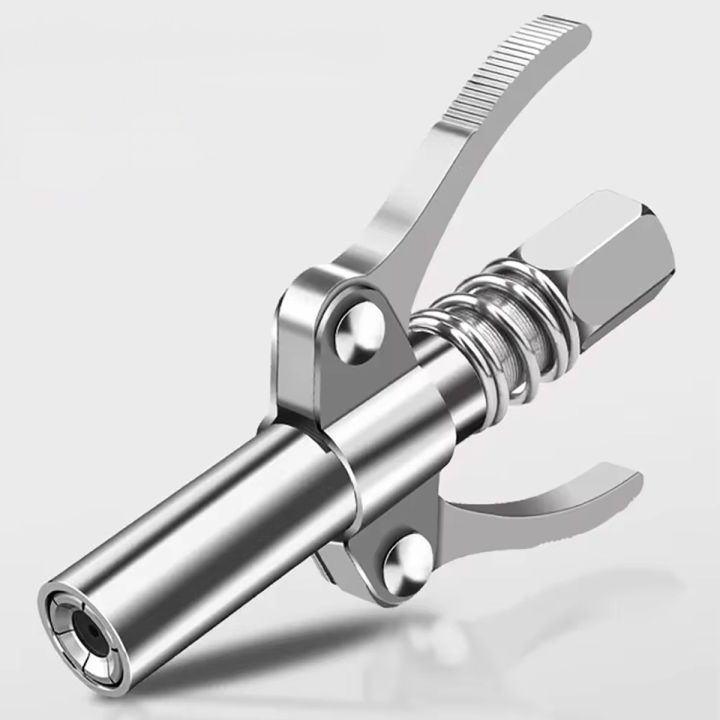 Grease Coupler Heavy-Duty Quick Release Grease Coupler NPTI/8 10000 PSI Two Press Easy to Oil Grease Injector