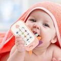 Kids Cell Phone Baby Musical Toy Baby Musical Phone Baby Phone Pacifier Toddler Sound Toys Music Plastic. 