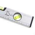 Aluminum Alloy Water Level Indicator Digital Scale Horizontal Length Measurement Capability Spirit Bubble Level Tool. 