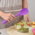 Food Grade Silicone Spoon Spatula Heat Resistant Cooking Spoon Flexible Nonstick Baking Scraper Stirring Scooping Salad Mixing. 