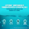 Imported Listerine Cool Mint Mouthwash Liquid, Removes 99.9% Germs - 250ml. 