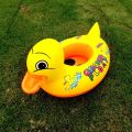Children Swim Learning Duck Style Inflatable Swimming Ring Seat Float Boat. 
