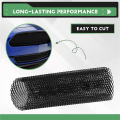 40X13 Inch Universal Car Grille Mesh Metal Car Grill Mesh Hole 8X16mm. 
