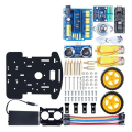 Smart Robot Kit for Programming Learning and Develop Skills Complete Kit Automation 2WD Robotic Kits. 