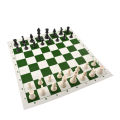 Chess Game Set Portable Outdoor Chess Game Shoulder Straps Travel Plastic Chess Set. 