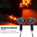 SRIWEN 2Pcs Motorcycle Turn Signal 6Led Indicator Locomotive Universal Turn Signal. 