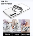 Relaxtoo For Samsung Galaxy S23 Magsafe Magnetism Portability Bracket Back Cover For SamsungS23 GalaxyS23 Ring Stand Ultra Thin Drop Proof Case. 