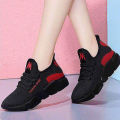 Korean rubber shoes cloth shoes thickened soles ladies laces comfortable lightweight sneakers. 