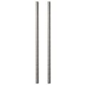2PCS Practical 304 Stainless Steel Fully Threaded Rod Right Hand Threads M10 Long Threaded Screw 2.0mm Thread Pitch Rods Bar Studs Clamps. 