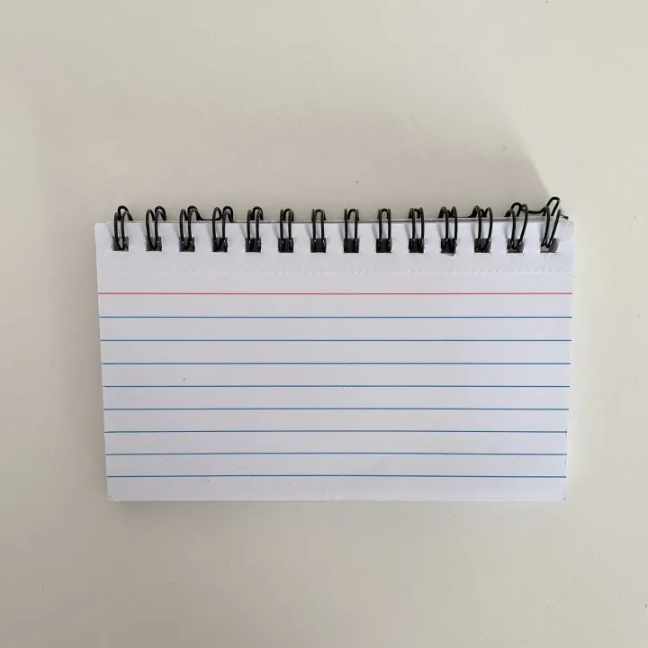 【ZOSR】To Do List Small Group Classroom Supplies Index Cards With Ring Note Cards Colored Index Cards 3x5 Index Cards